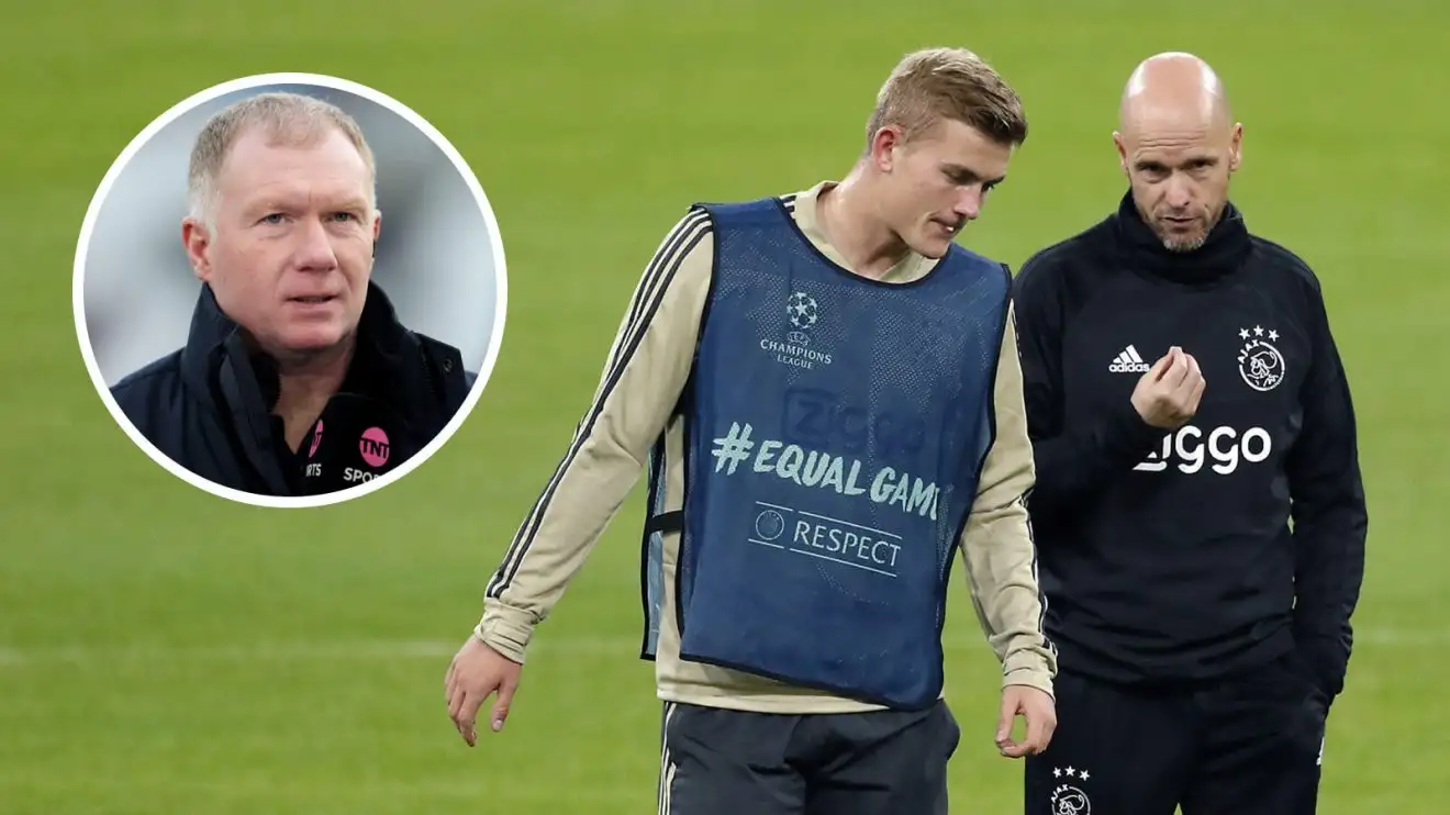 Man Utd transfer: Scholes has 'big concern' over top target as Eric Dier proof of Ten Hag nepotism 1 Scholes De Ligt Ten Hag Man Utd