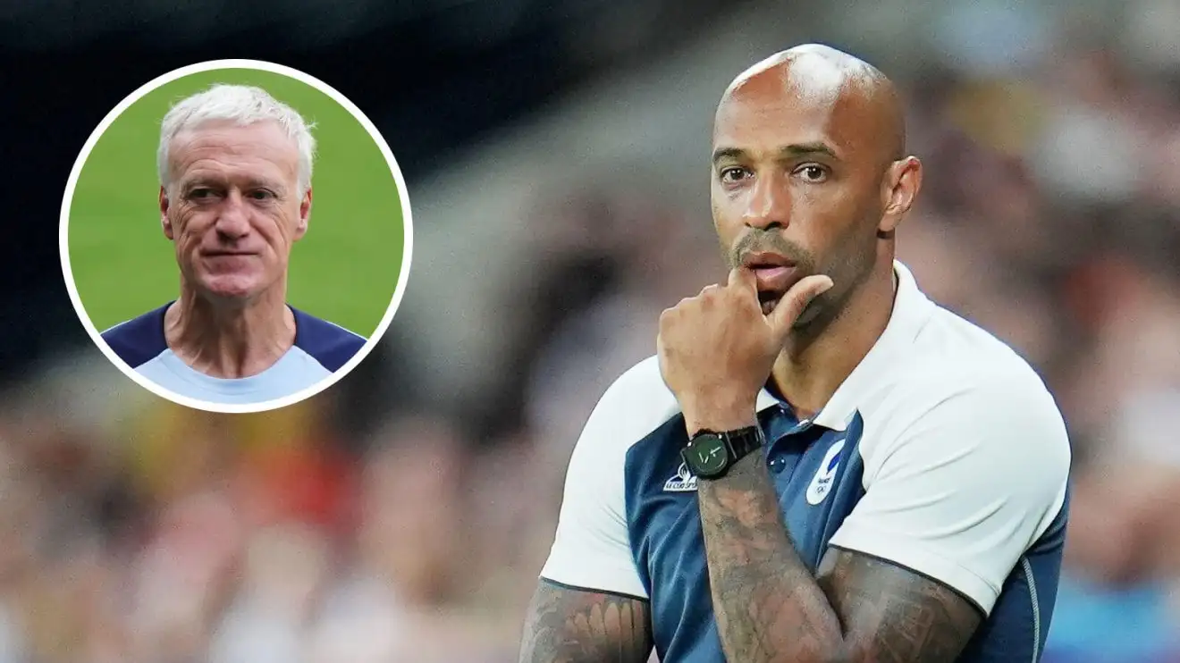 Thierry Henry on course to replace Didier Deschamps as France prepare for Olympic gold medal match 1 Thierry Henry Didier Deschamps