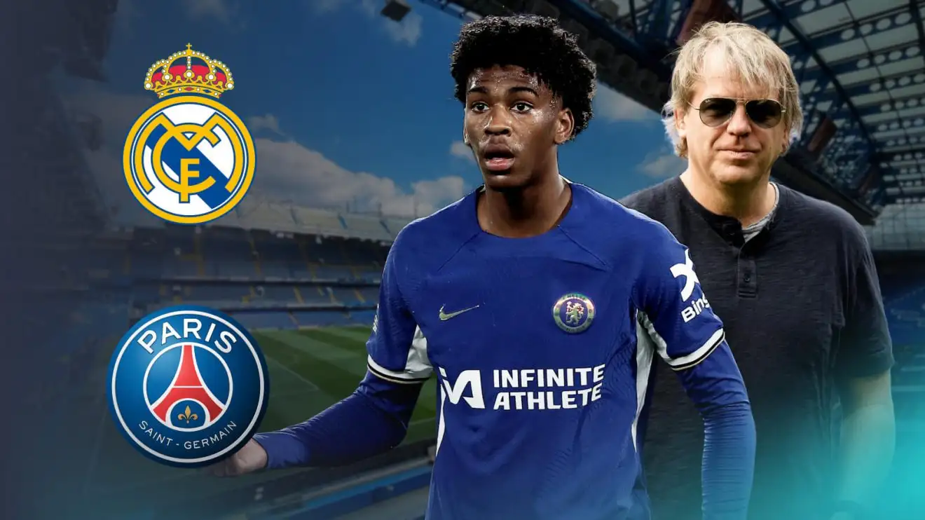 Chelsea transfer: Boehly policy sparks academy 'ripples' to give Real Madrid, PSG hope over €15m teen 1 Josh Acheampong Todd Boehly Chelsea
