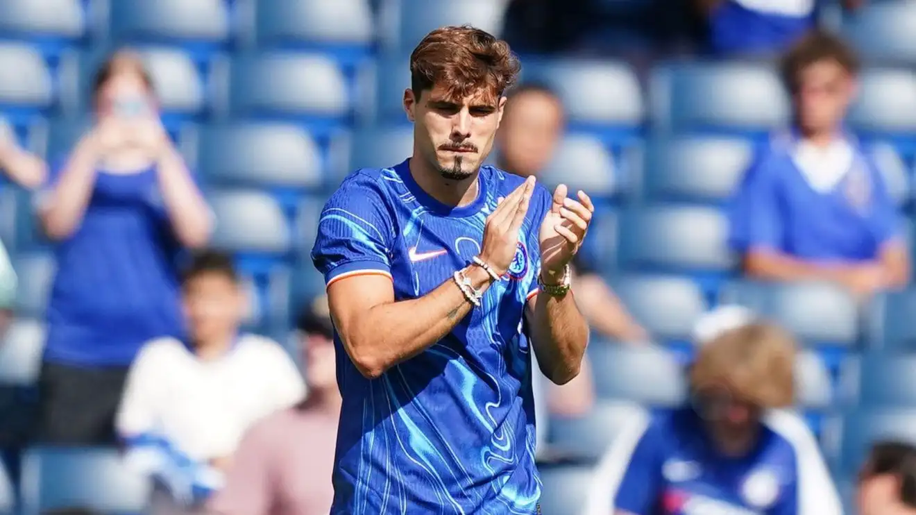 Pedro Neto is introduced as a modern Chelsea player