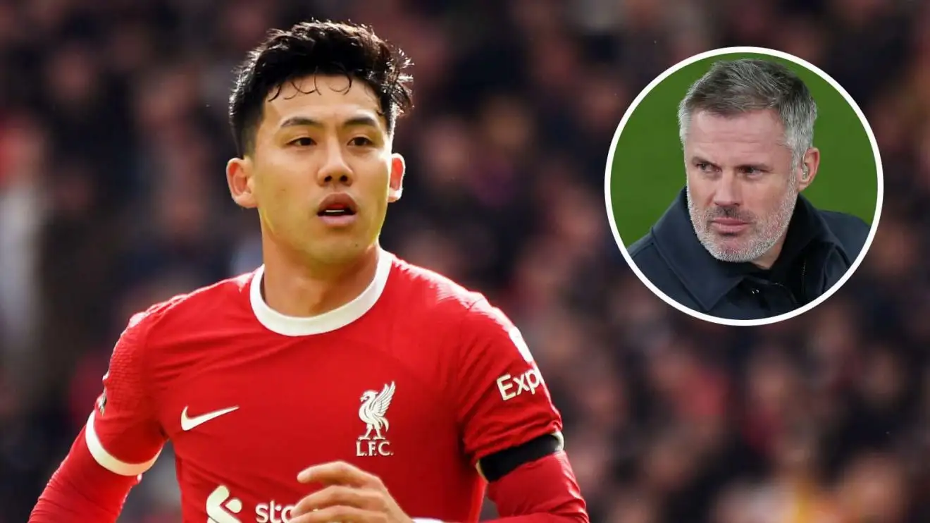 Liverpool transfers: Carragher 'confident' Slot will offload Klopp favourite as Reds scramble for Zubimendi alternative 1 Wataru Endo (Liverpool) and Jamie Carragher