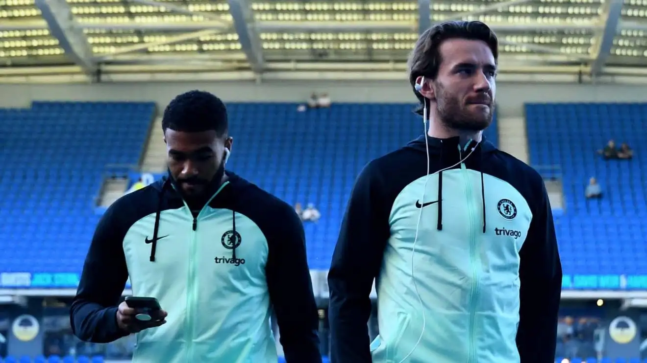 Chelsea transfers: 'Frustrated' Blues star 'assessing options' after being told he is 'not going to play' 1 Ben Chilwell of Chelsea and also Reece James of Chelsea