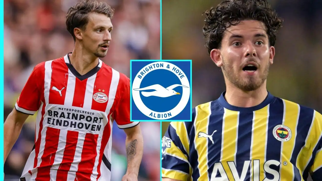 Brighton bid will be 'accepted' after £28m 'request' as PSV 'reject offer' for another defender 1 Olivier Boscagli and also Ferdi Kadioglu with the Brighton badge
