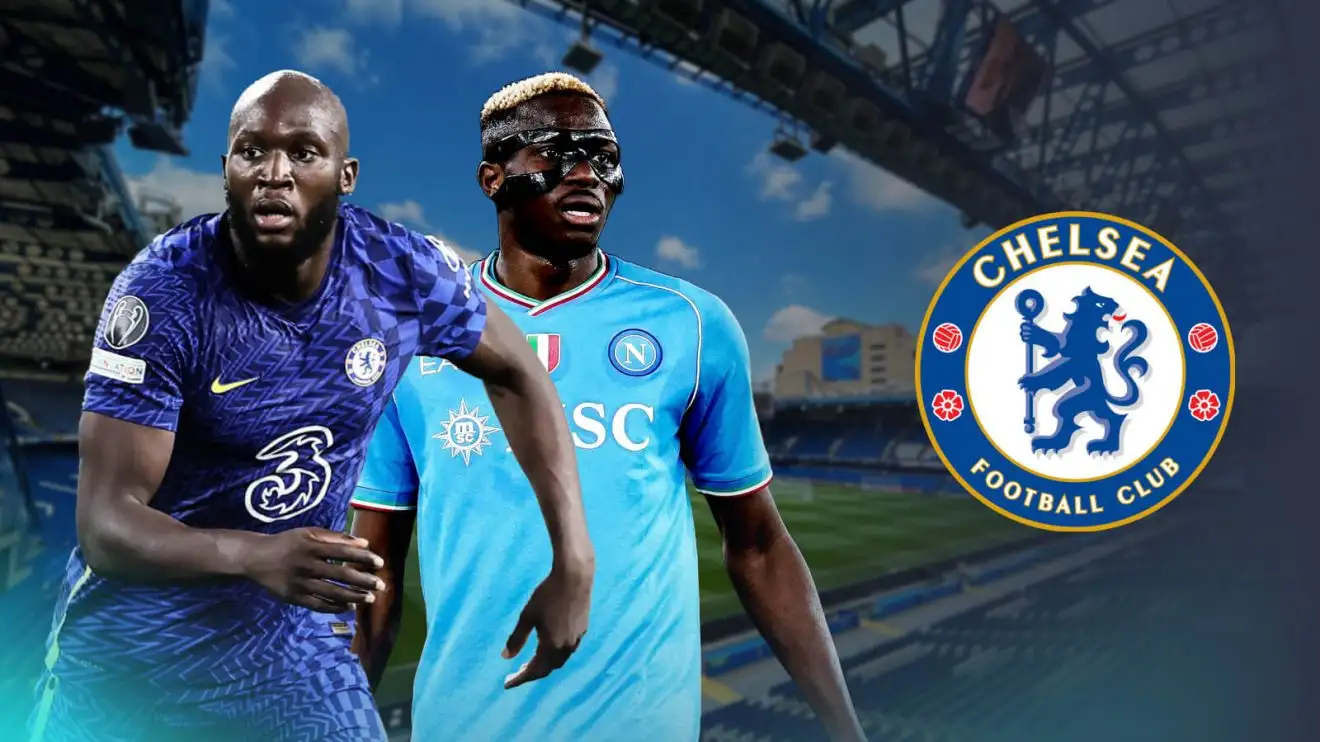 Mục tiêu chuyển nhượng của Chelsea là Victor Osimhen và Romelu Lukaku