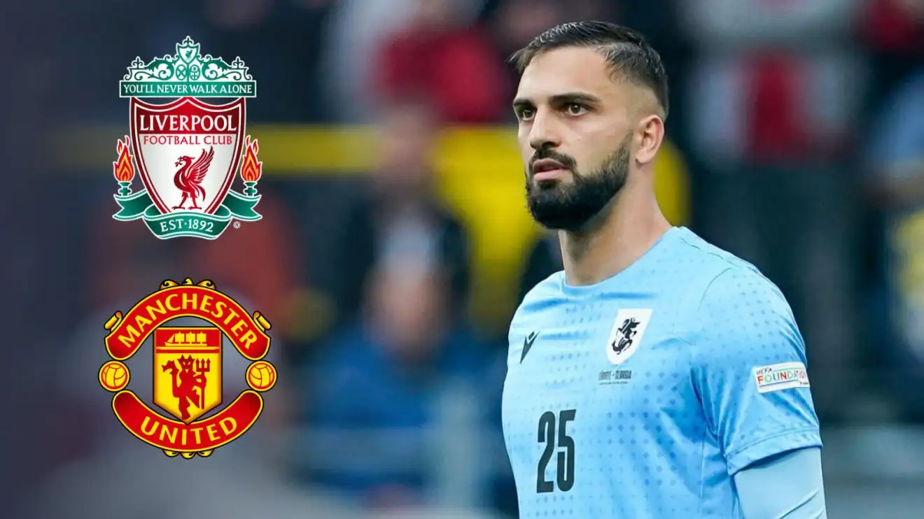 Liverpool in 'Cold War' after 'more than three' bids for €40m star amid Man Utd hijack reports 1 Mamardashvili Male Utd Liverpool