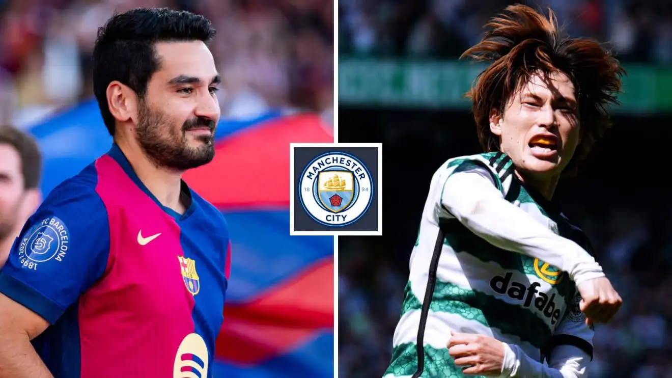 Man City 'reach full agreement' for Gundogan as Guardiola 'weighs up' shock move for SPFL star 1 Male Metropolitan enclosure transfer targets Ilkay Gundogan and Kyogo Furuhashi