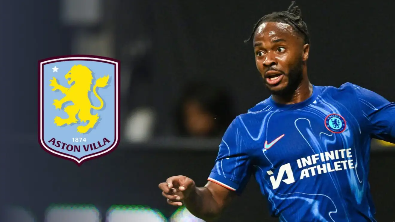 Aston Villa line up shock transfer for unhappy Chelsea star Sterling; forward is willing 'take a wage cut' 1 Chelsea onward Raheem Sterling