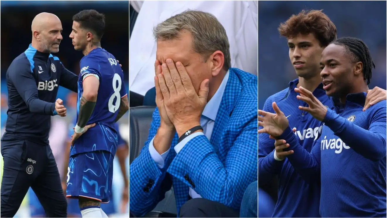 Chelsea have bad case of 'gout' while Liverpool are signing 'flying pork barrel' again 1 Enzo Fernandez Maresca Boehly Sterling Felix Chelsea