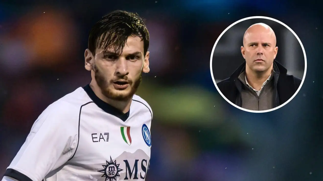 Liverpool preparing 'sensational late-window move' for star Napoli forward after 'long-term' interest 1 Khvicha Kvaratskhelia, Arne Slot