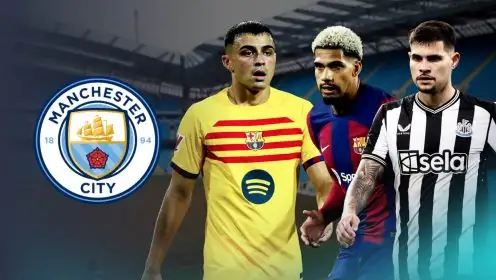 Man City eye double deal for two ‘problem’ players at Barcelona as Newcastle star is ruled out