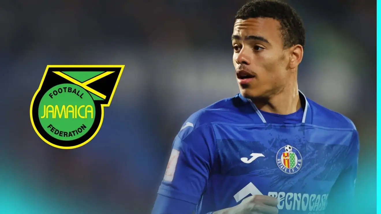 Greenwood 'turns back on England' as ex-Man Utd coach has 'pivotal role' in national team 'approach' 1 England international Mason Greenwood with the Jamaican nationwide team badge