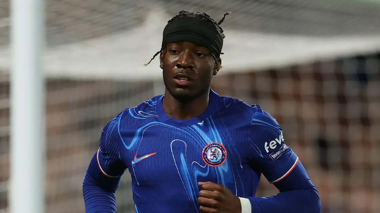 Chelsea star calls Wolverhampton 's***' in controversial Instagram post amid transfer speculation 1 Chelsea's Noni Madueke during the UEFA Europa Conference League match at Stamford Catwalk