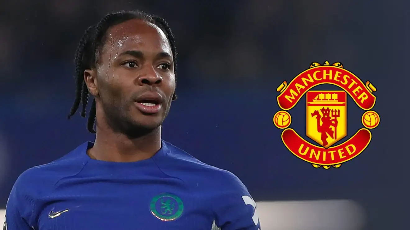 Male Utd send target Raheem Sterling