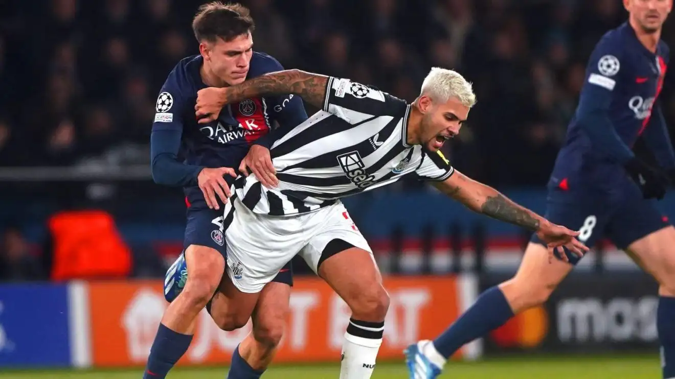 Man Utd 'target' four transfers as Ugarte 'progress made' with Ratcliffe 'expected to conclude deal' 1 Male Utd-affixed Manuel Ugarte competes for the ball putting on Bruno Guimaraes