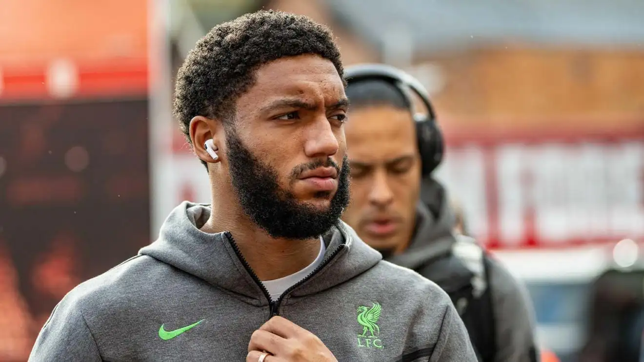 Joe Gomez of Liverpool immigrates at The Metropolis Headway