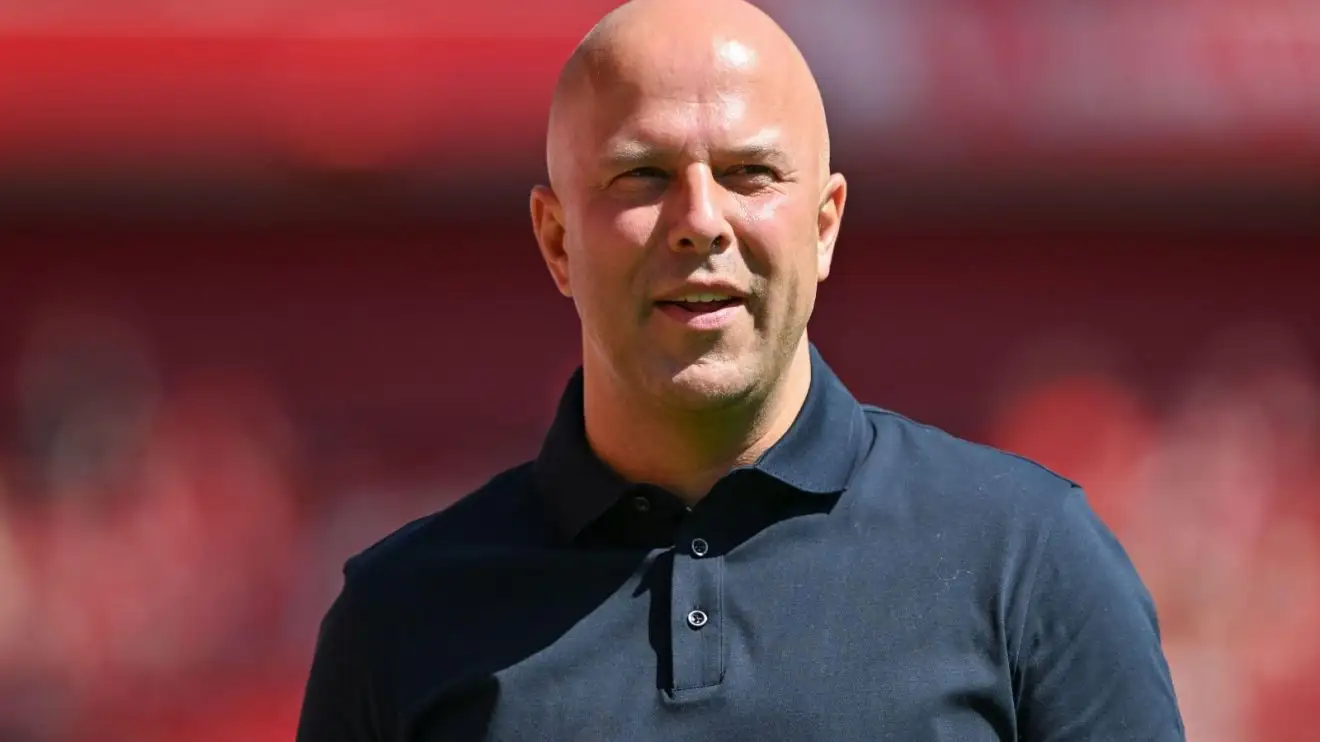 Liverpool head instructor Arne Port before a match at Anfield