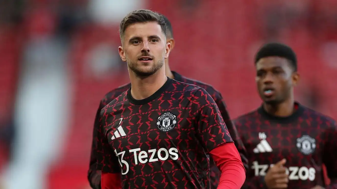 Ex-Man Utd star urges Ten Hag to drop £60m flop against Liverpool in favour of new signing 1 Manchester Joined midfielder Mason Mount warms upward