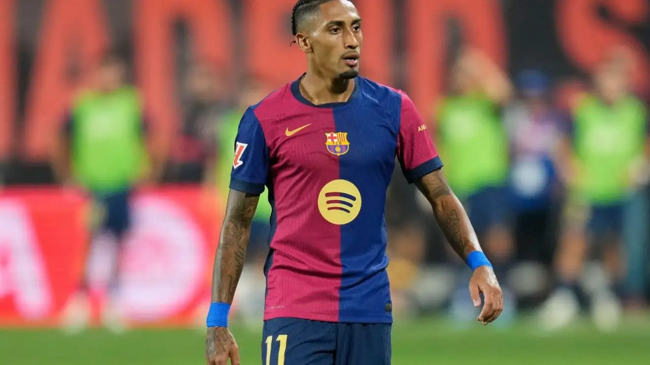 Aston Villa plan 'big offer' for Barcelona star on deadline day in latest 'signal of intent' 1 Raphinha playing for Barcelona