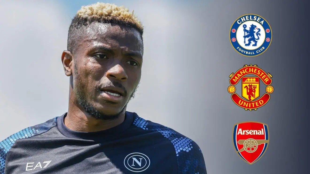 Huge Man Utd, Arsenal blow as £68m target decides he 'wants' to 'complete' Chelsea transfer 1 Victor Osimhen transfer
