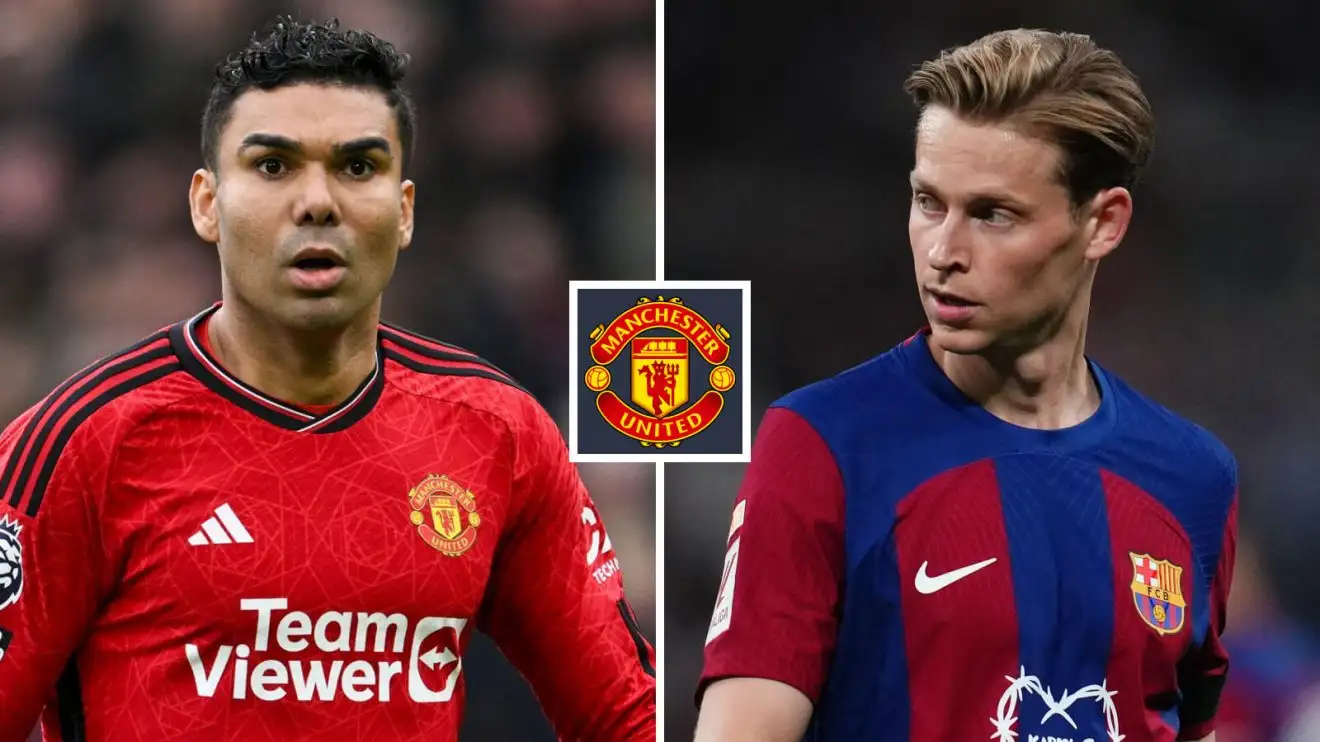 Male Utd transfer target Frenkie de Jong and Casemiro