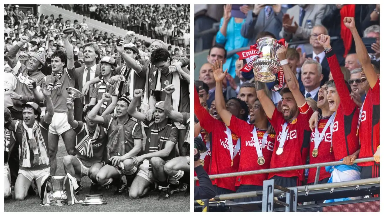 This Man Utd is like 1980s Man Utd with 'sublime players and carthorses' 1 Male Utd in 1985 and 2024