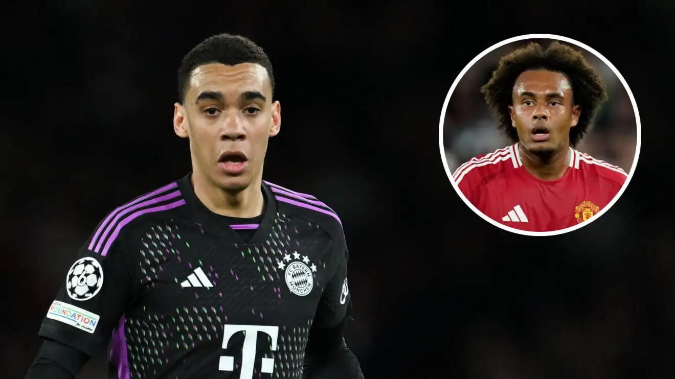 Bayern Munich attacker reveals Dutch star tried to get him to join Man Utd 1 Jamal Musiala joked around Joshua Zirkzee attempting to hire him for Male Utd