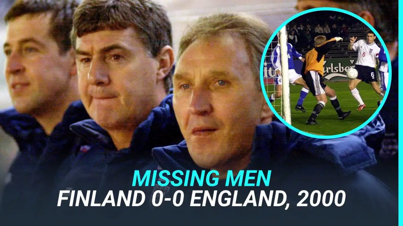 Howard Wilkinson in caretaker charge of England against Finland.