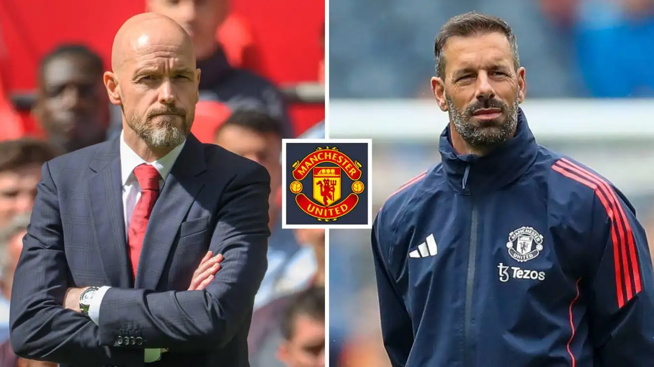 Male Utd company Erik ten Hag and Ruud van Nistelrooy