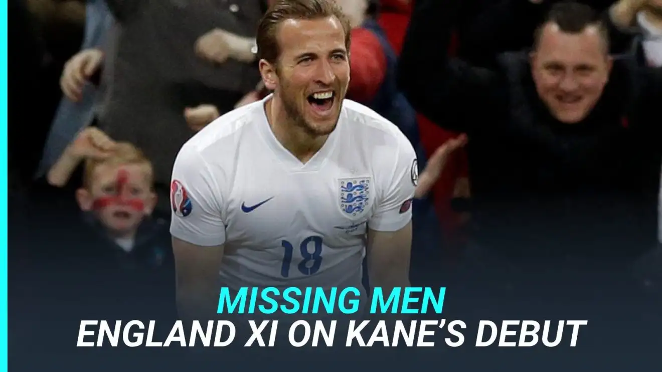 Harry Kane ăn mừng bàn thắng đầu tiên sau khi vào sân từ băng ghế dự bị.