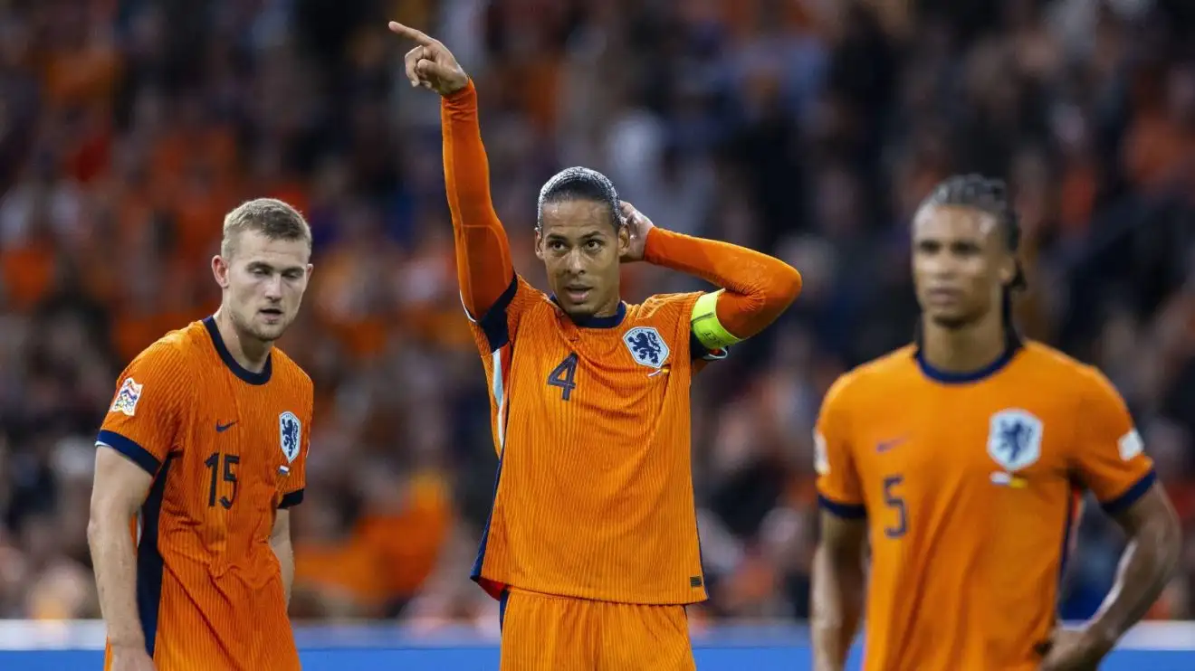 Individual Utd protector Matthijs de Ligt and also Virgil van Dijk