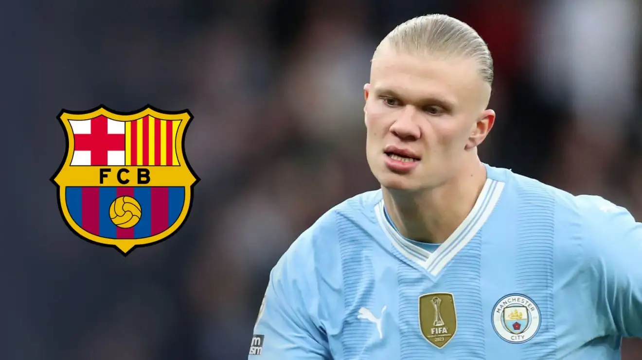 Tiền đạo Man City Erling Haaland