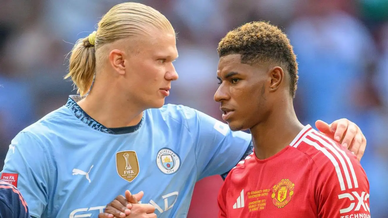 Man Utd star thinks legends are 'bullying' him amid Man City transfer 'betrayal' rumours 1 Male Utd forward Marcus Rashford