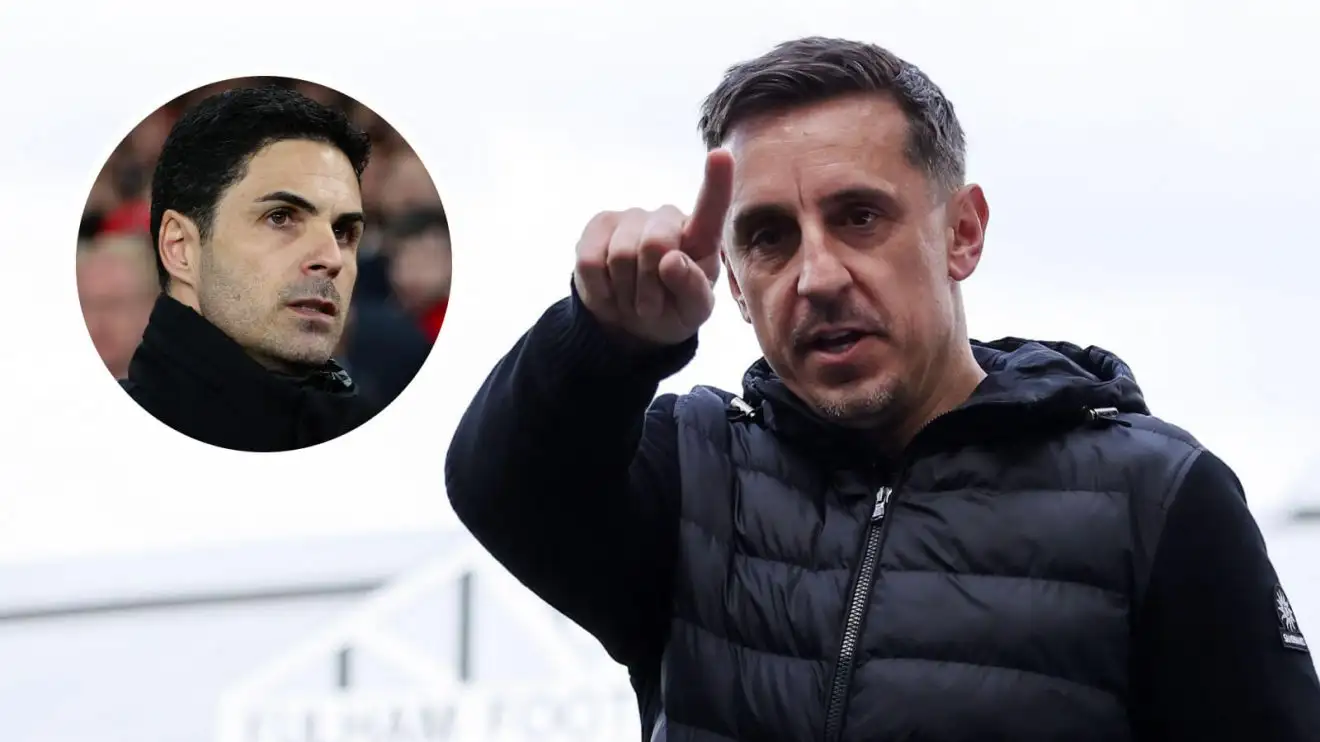 Arsenal: Neville picks one change Arteta should make against Man City after Spurs win 1 Gary Neville on Collection