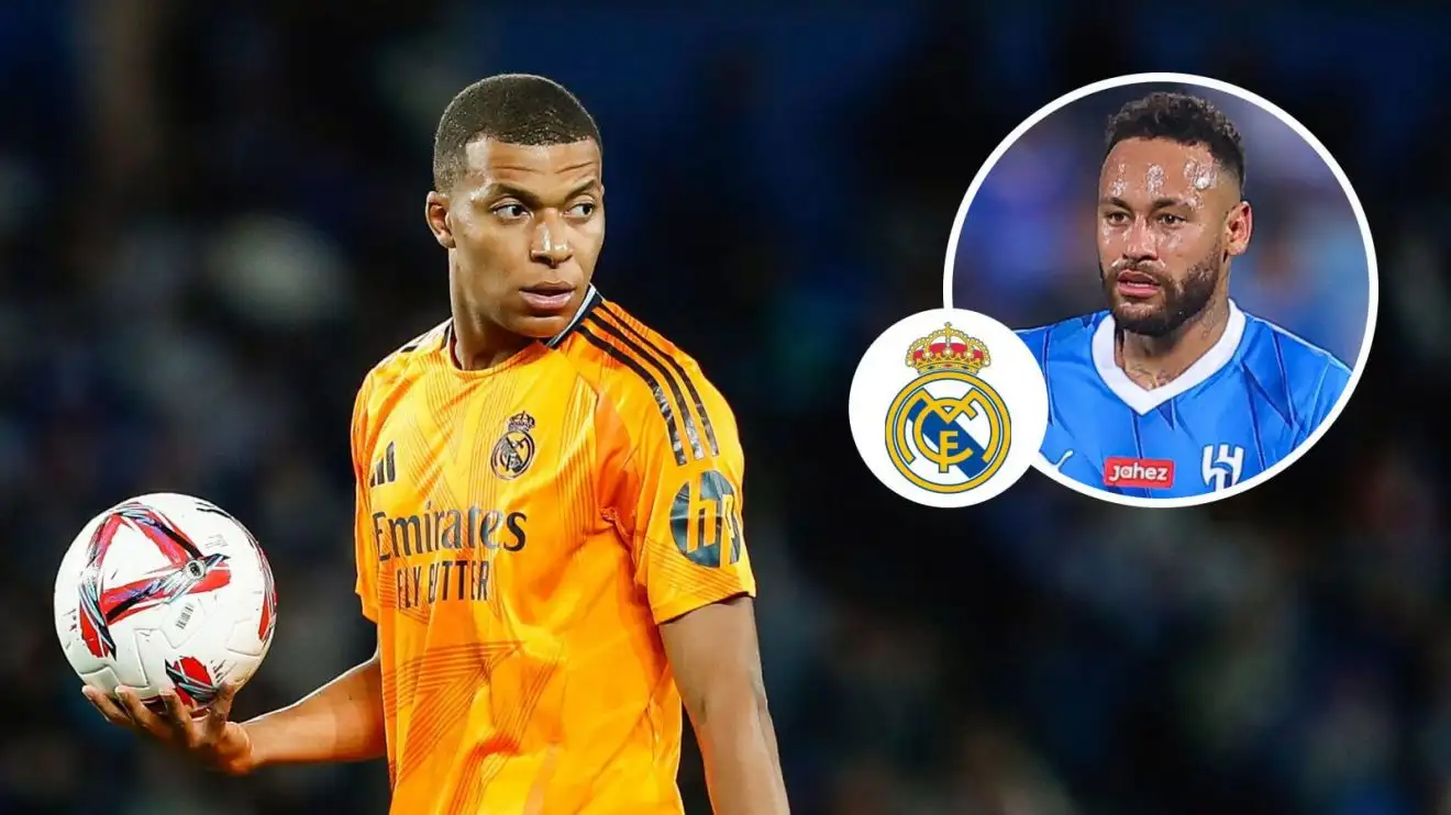 Neymar Mbappe Real Madrid