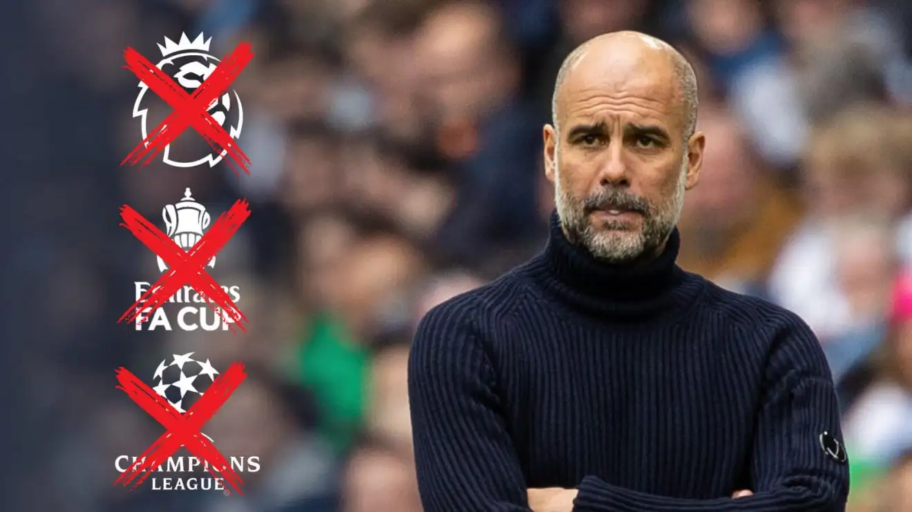 Man City FFP: Guardiola's side face 'ban across all competitions' as report details PL knock-on effect 1 Pep Guardiola