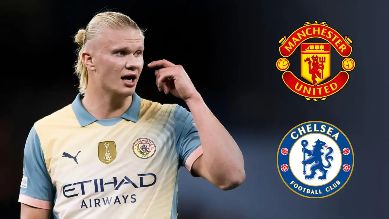 Tiền đạo Man City Erling Haaland