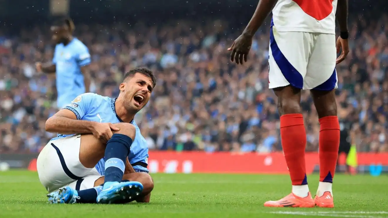 Man City: Guardiola confirms Rodri out for season; 'will talk' about January replacements 1 Male Metropolitan midfielder Rodri