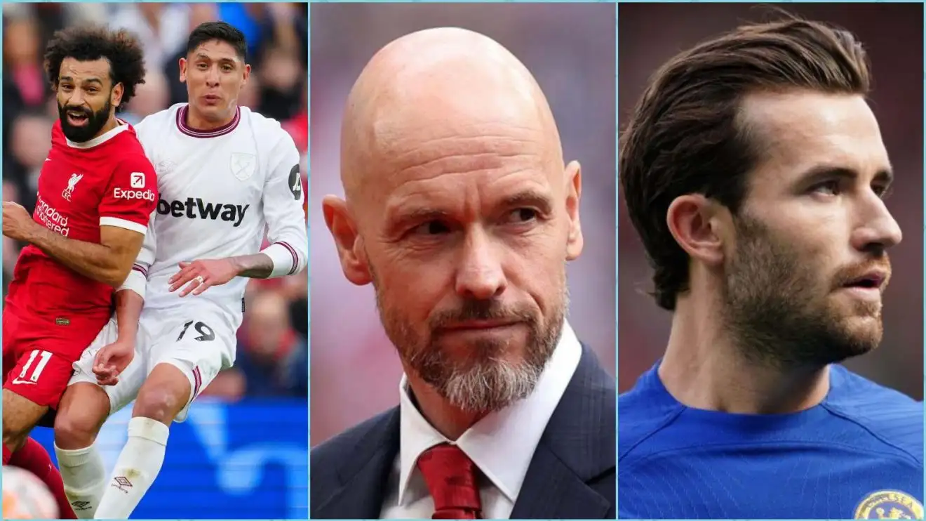 Liverpool v West Ham, Erik ten Hag and Ben Chilwell