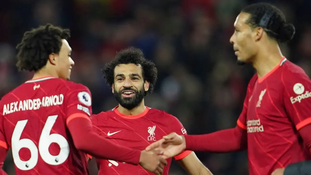 Salah, Alexander Arnold and Van Dijk