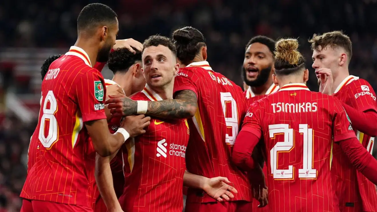 Liverpool 5-1 West Ham: Jota, Gakpo net braces as Slot's side make the perfect start in Carabao Cup 1 Liverpool - West Pork