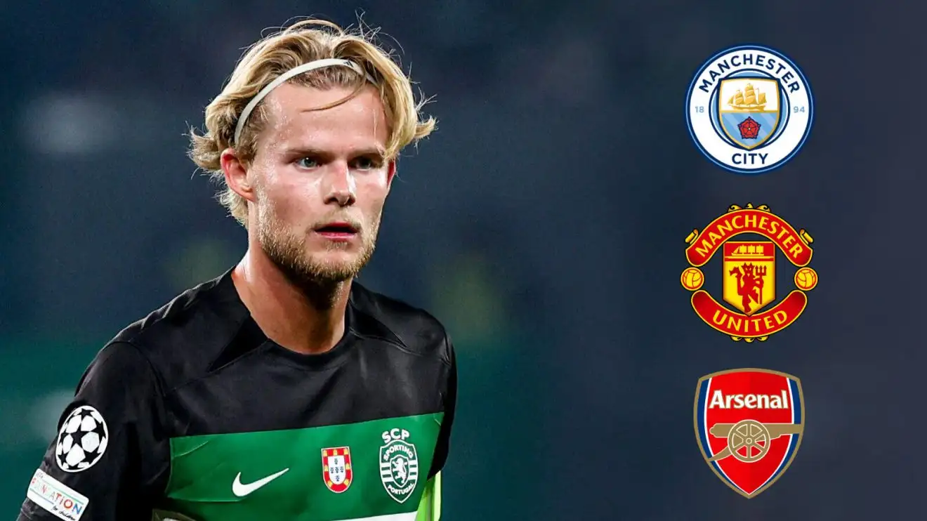 Man City plan to topple Man Utd, Arsenal for £68m midfielder to soften serious Rodri injury blow 1 Morten Hjulmand, Manchester City gap