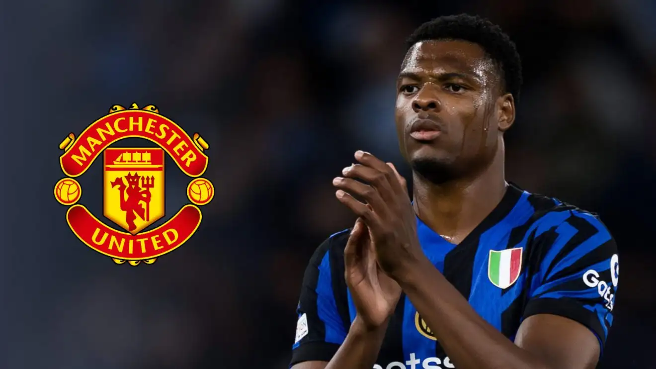 Romano confirms Man Utd transfer now 'approved' as Serie A star 'rejects chance' to play for Ten Hag 1 Male Utd transfer target Denzel Dumfries