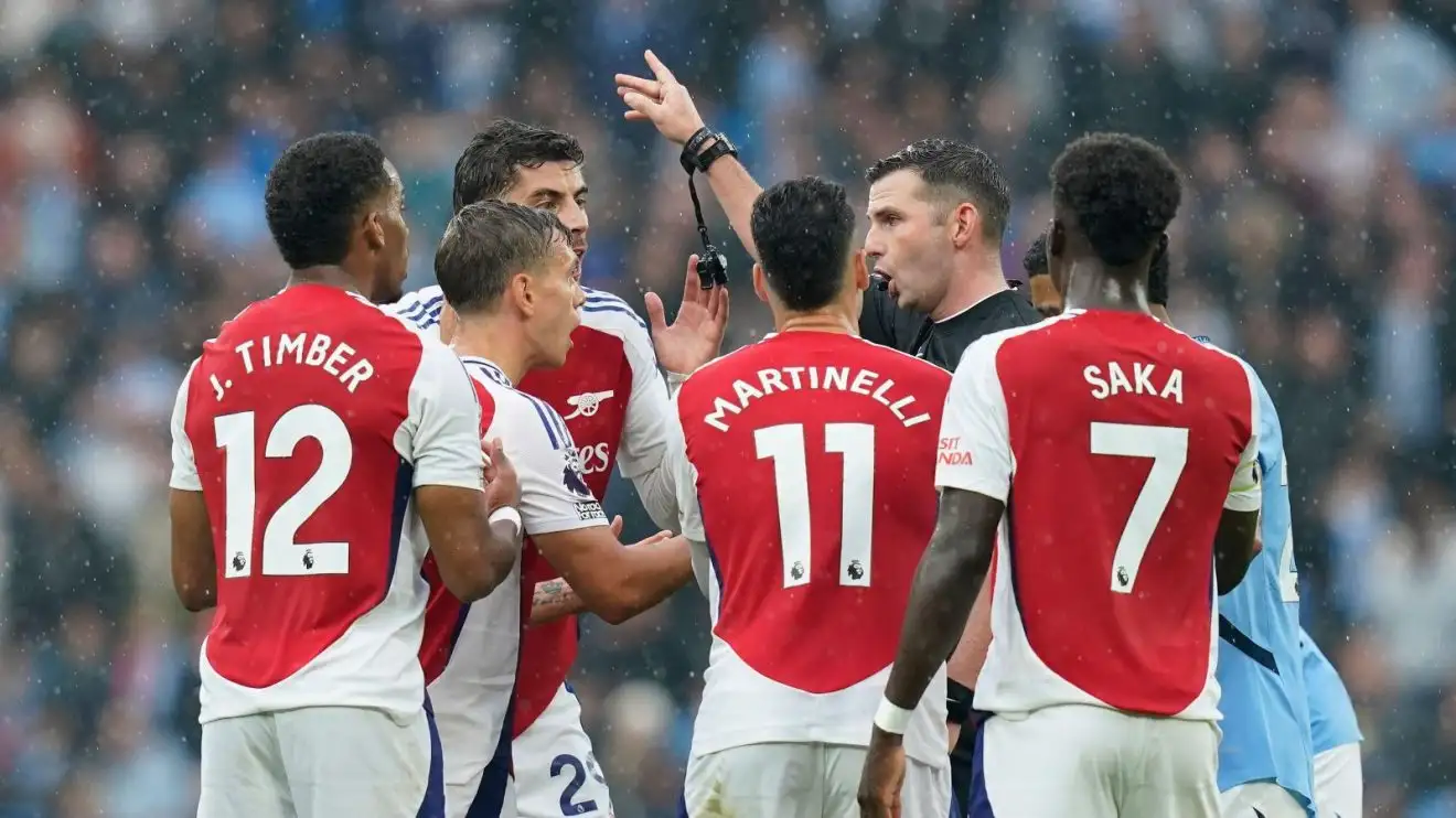Souness insists Arsenal 'get away' with duping 'dummy referees every week' after Man City 'dark arts' claims 1 Arsenal winger Leandro Trossard