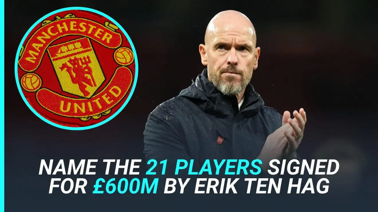 Man Utd manager Erik ten Hag.