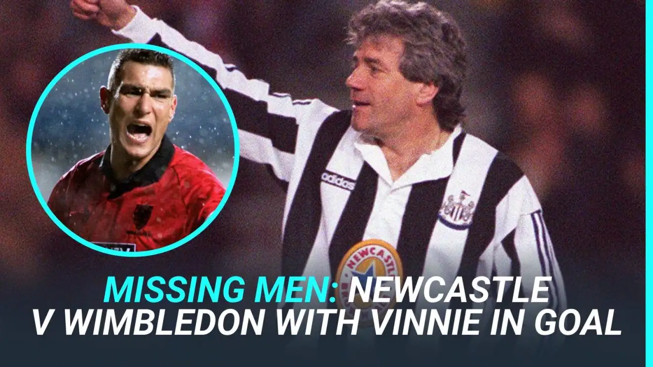 Kevin Keegan and Vinnie Jones.