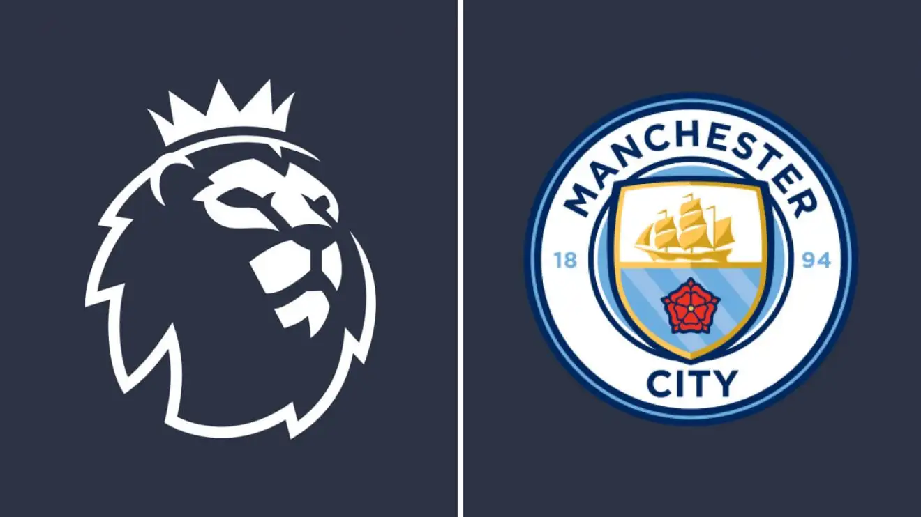 Huy hiệu Man City và Premier League