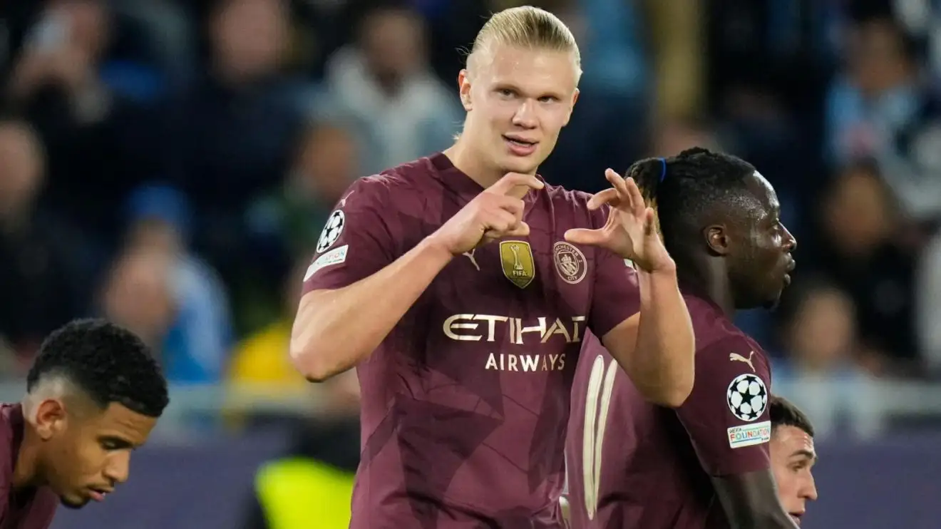 Slovan Bratislava 0-4 Man City: Haaland scores 42nd CL goal as Guardiola's side stroll past inferior foe 1 Haaland Male Metropolis