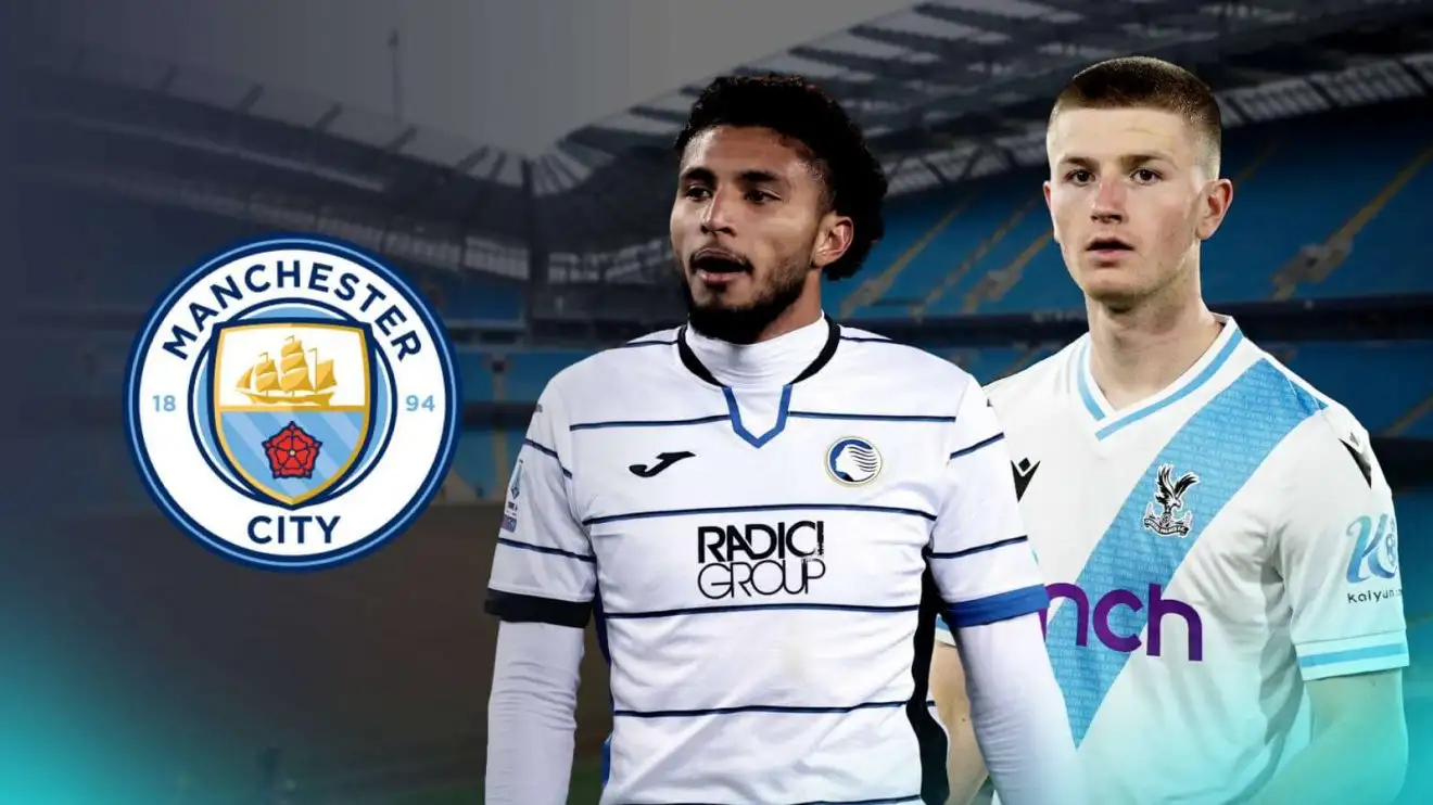 Man City 'weigh up' move for two Liverpool targets as Guardiola 'steps up interest' in Brazilian 1 Ederson, Adam Wharton. Male Municipal void badge