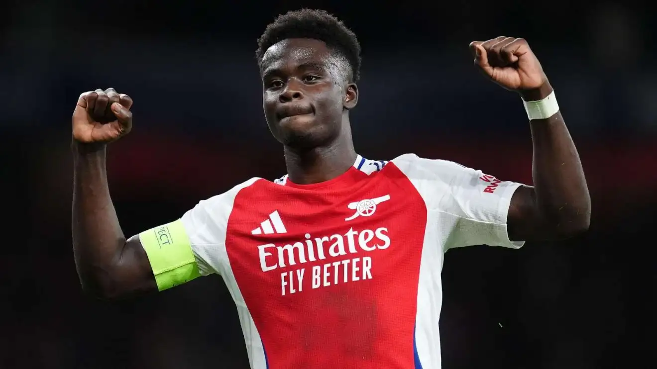 Arsenal star Saka says 'this is the year' Arteta's side become Premier League champions 1 Mix's Bukayo Saka