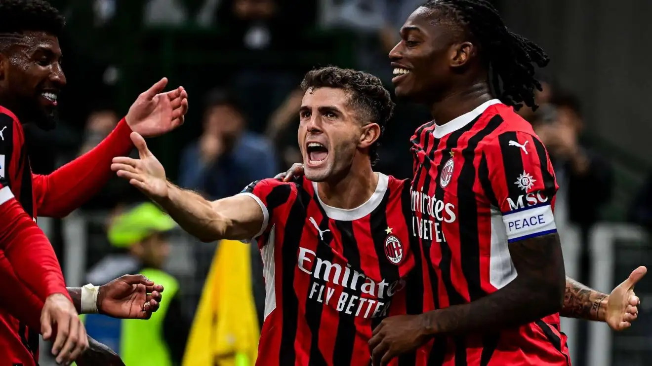 Christian Pulisic and Rafael Leao